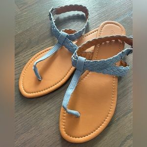 Blue Charlotte Russe sandals!